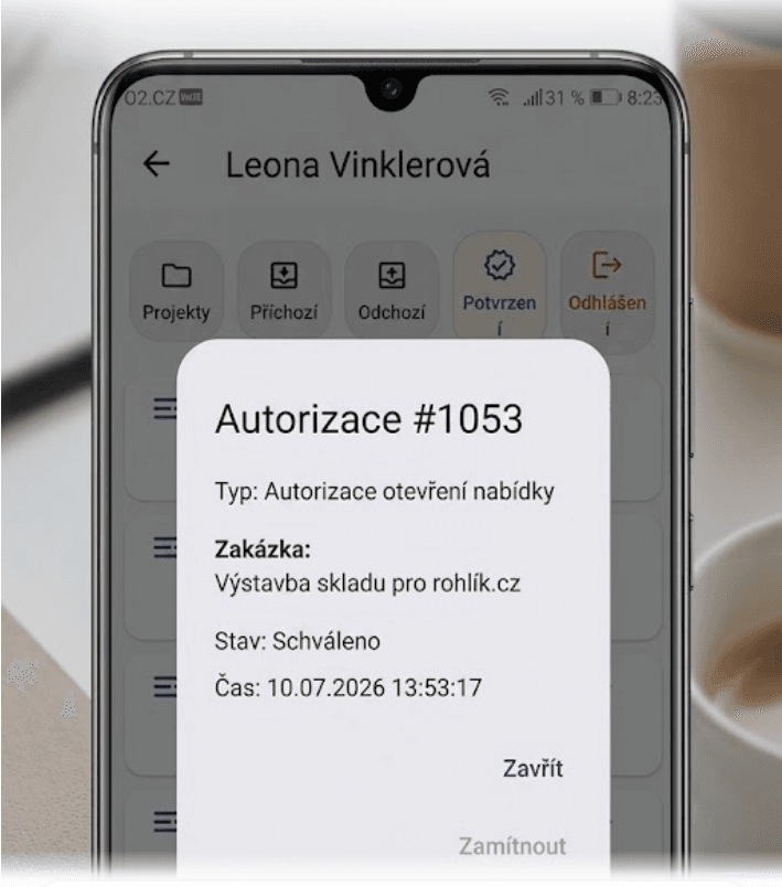 Mějte své tendry pod kontrolou kdekoli s aplikací Tenero.: screen schaleni